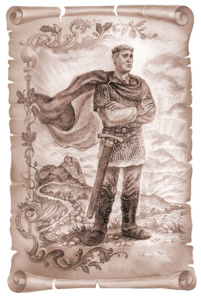 Иллюстрация к песне "Король Артур"